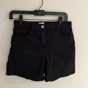 Aritzia Black High Waisted Shorts